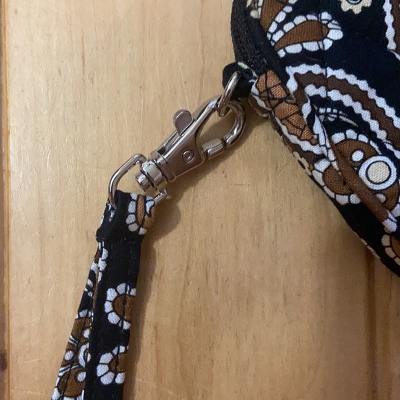 Vera Bradley Caffe Latte Wristlet - Picture 5 of 9